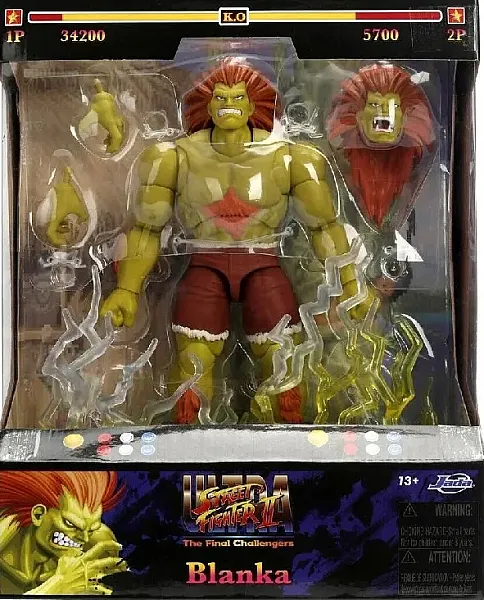 ULTRA STREET FIGHTER II: THE FINAL CHALLENGERS ACTION FIGURE 1/12 BLANKA 19 CM